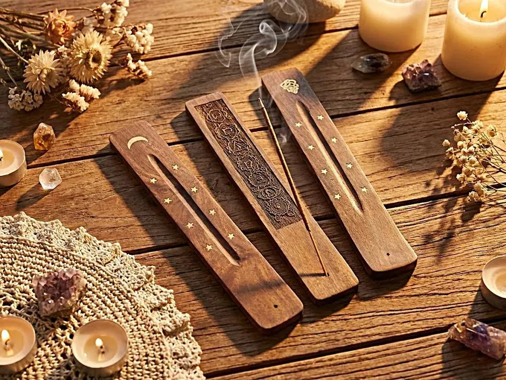 Porta Sahumerios de Madera