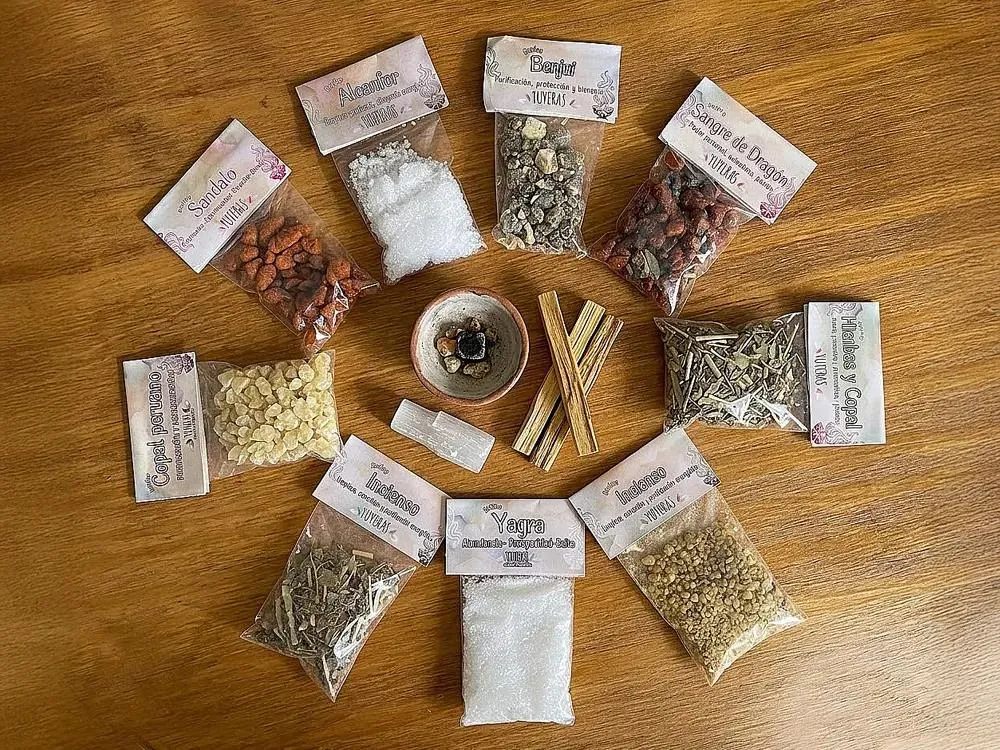 Nueva Línea de Resinas y Polvos Sagrados