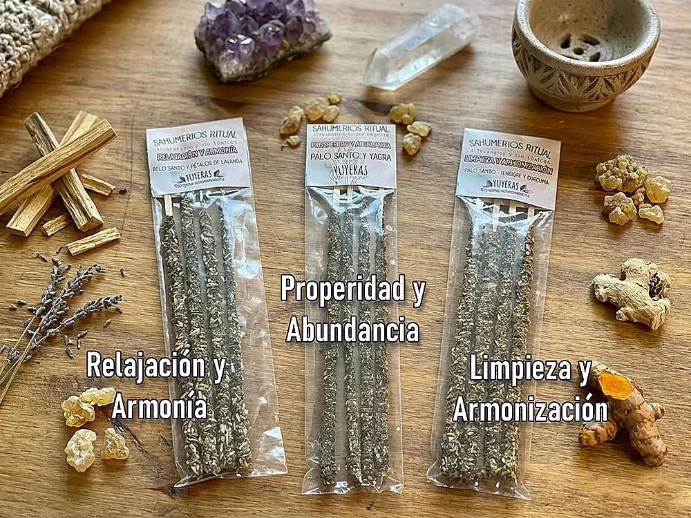 Sahumerio Ritual en Varilla