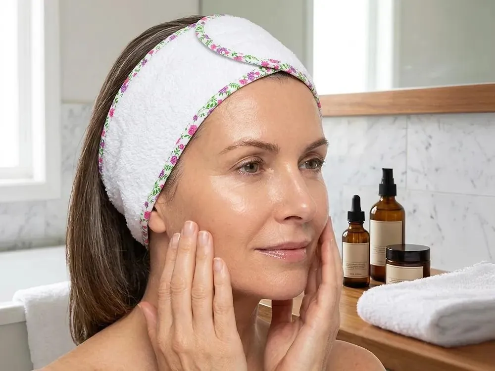 Vincha de Toalla para cuidado facial