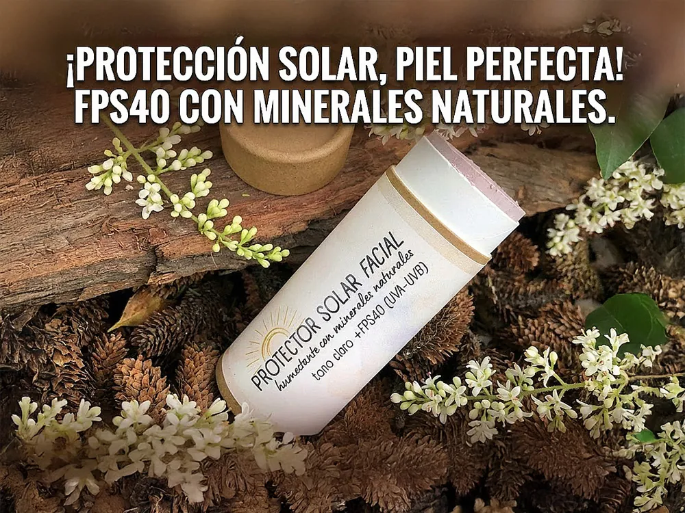 PROTECTOR SOLAR FACIAL SOLIDO - TONO CLARO